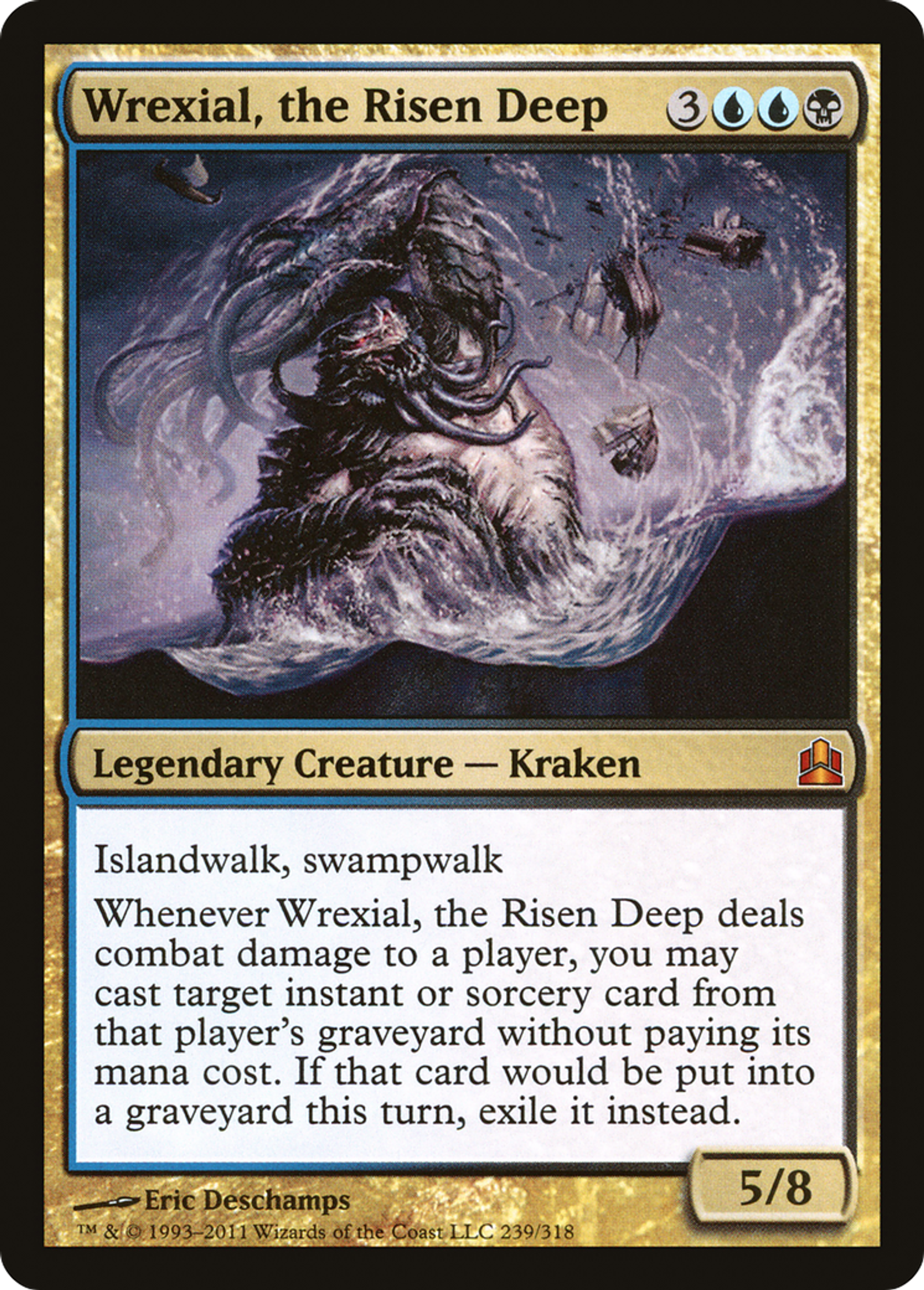 Wrexial, the Risen Deep — Commander 2011 — Magic: The Gathering