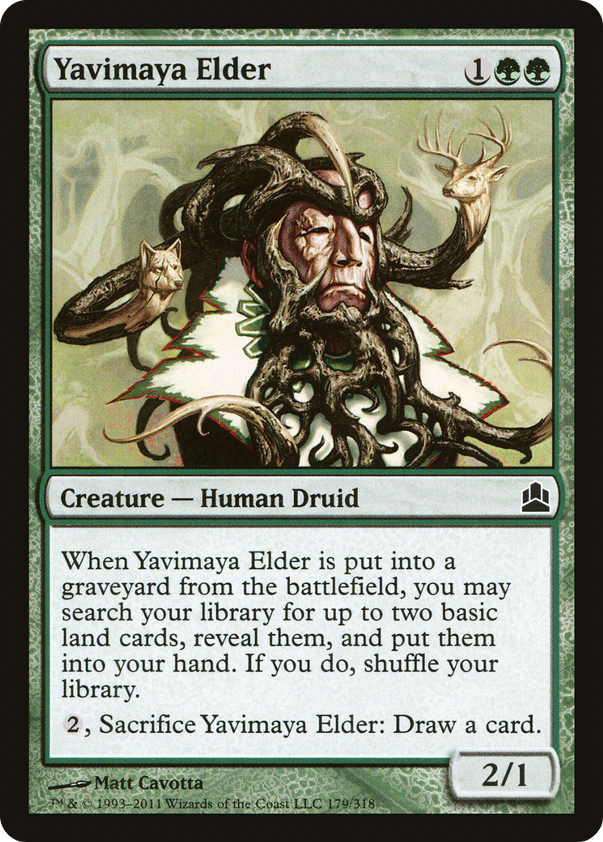 Yavimaya Elder — Commander 2011 — Magic: The Gathering
