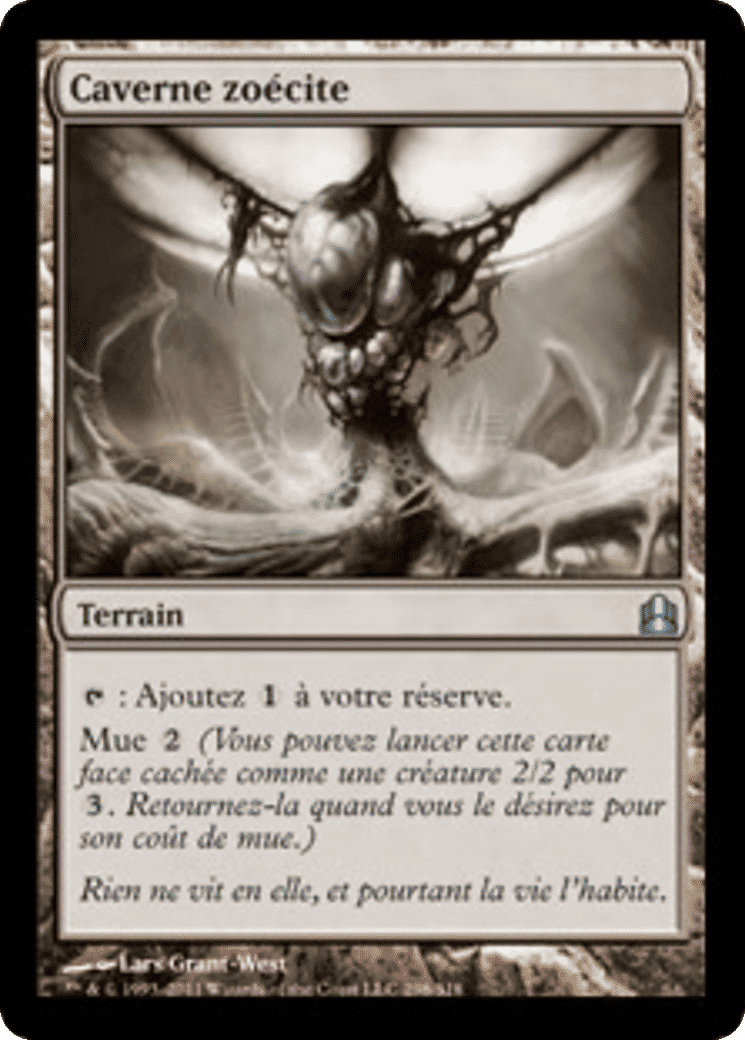 Caverne zoécite — Commander 2011 — Magic: The Gathering