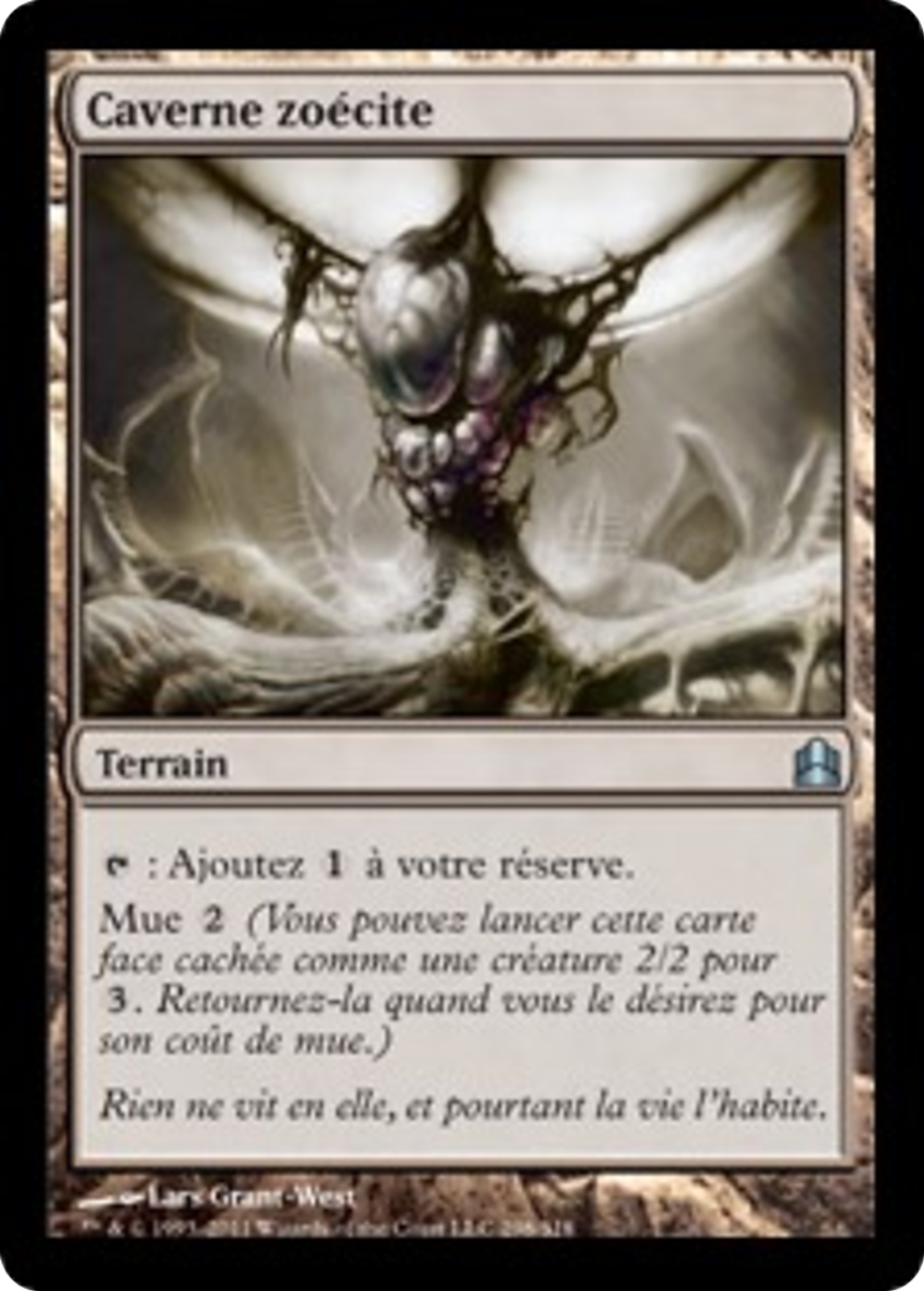 Caverne zoécite — Commander 2011 — Magic: The Gathering
