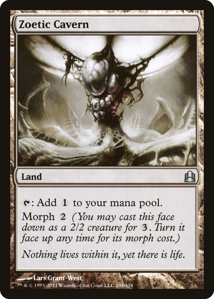 Zoetic Cavern — Commander 2011 — Magic: The Gathering