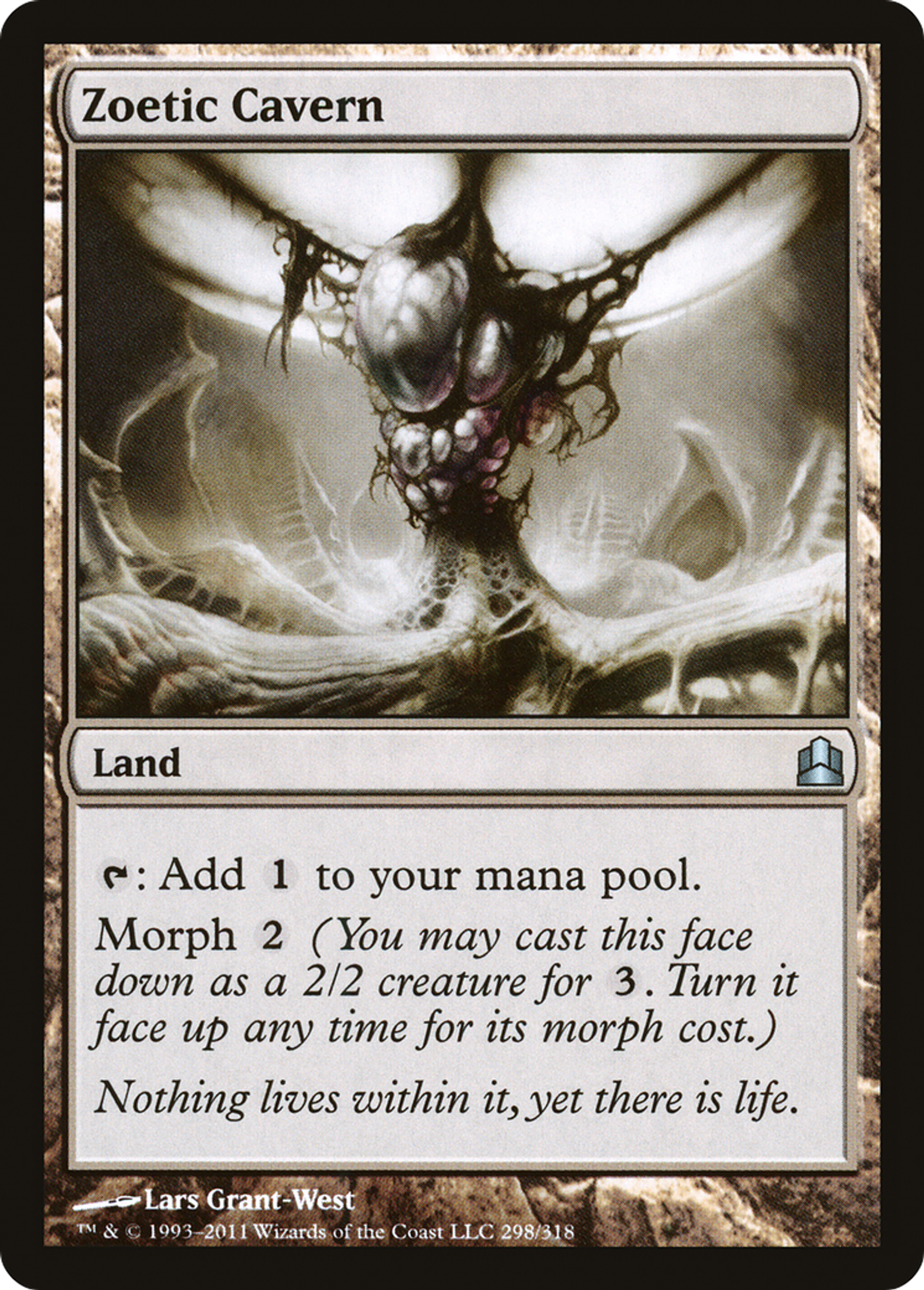 Zoetic Cavern — Commander 2011 — Magic: The Gathering
