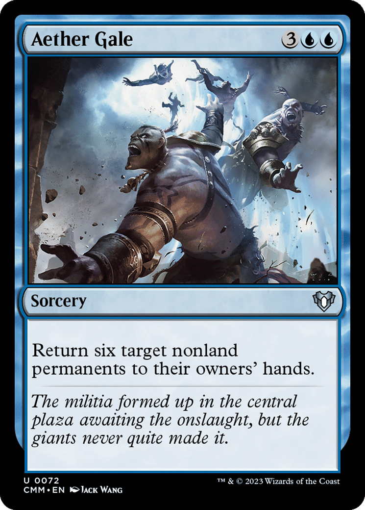 Aether Gale — Commander Masters — Magic: The Gathering