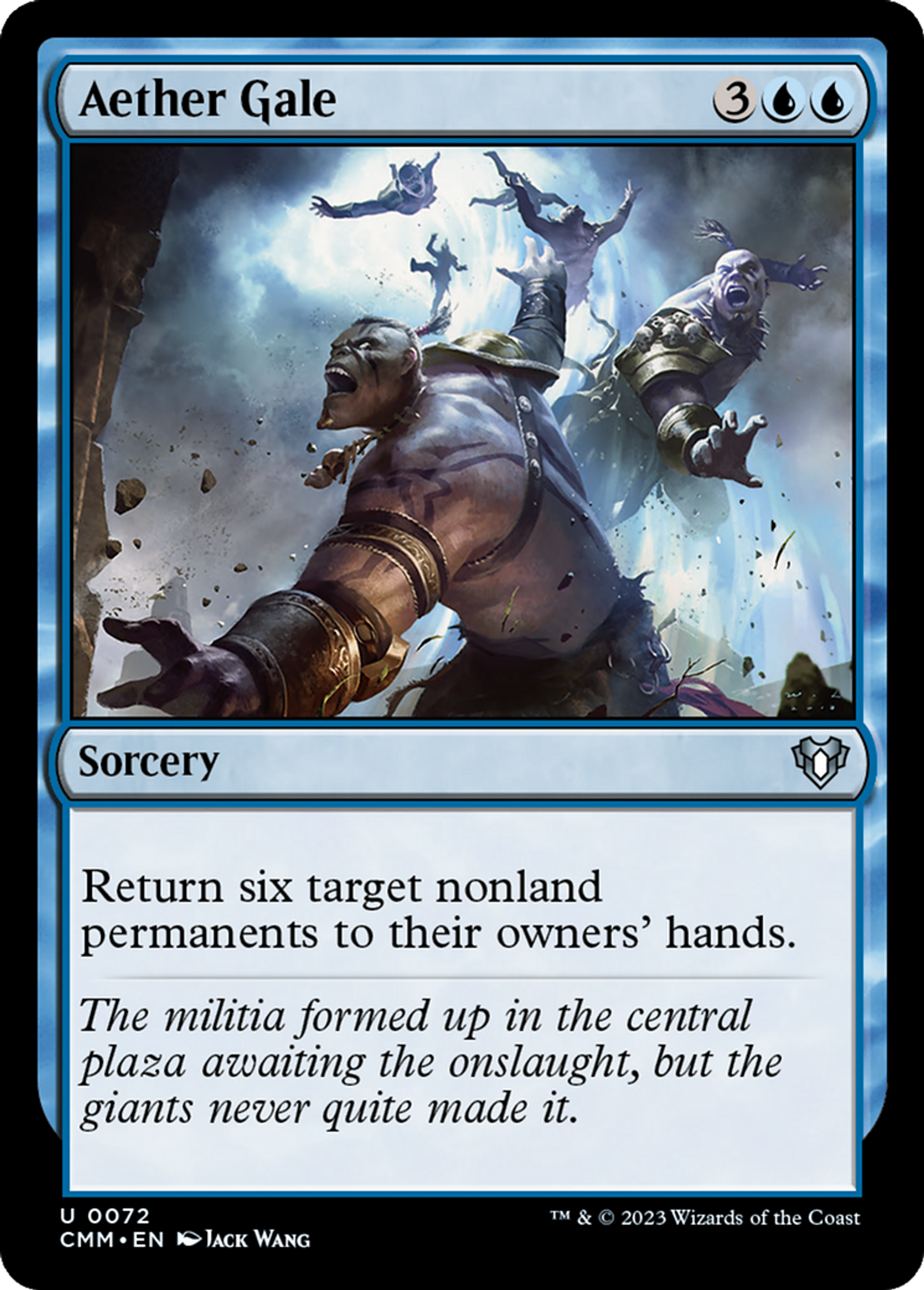 Aether Gale — Commander Masters — Magic: The Gathering