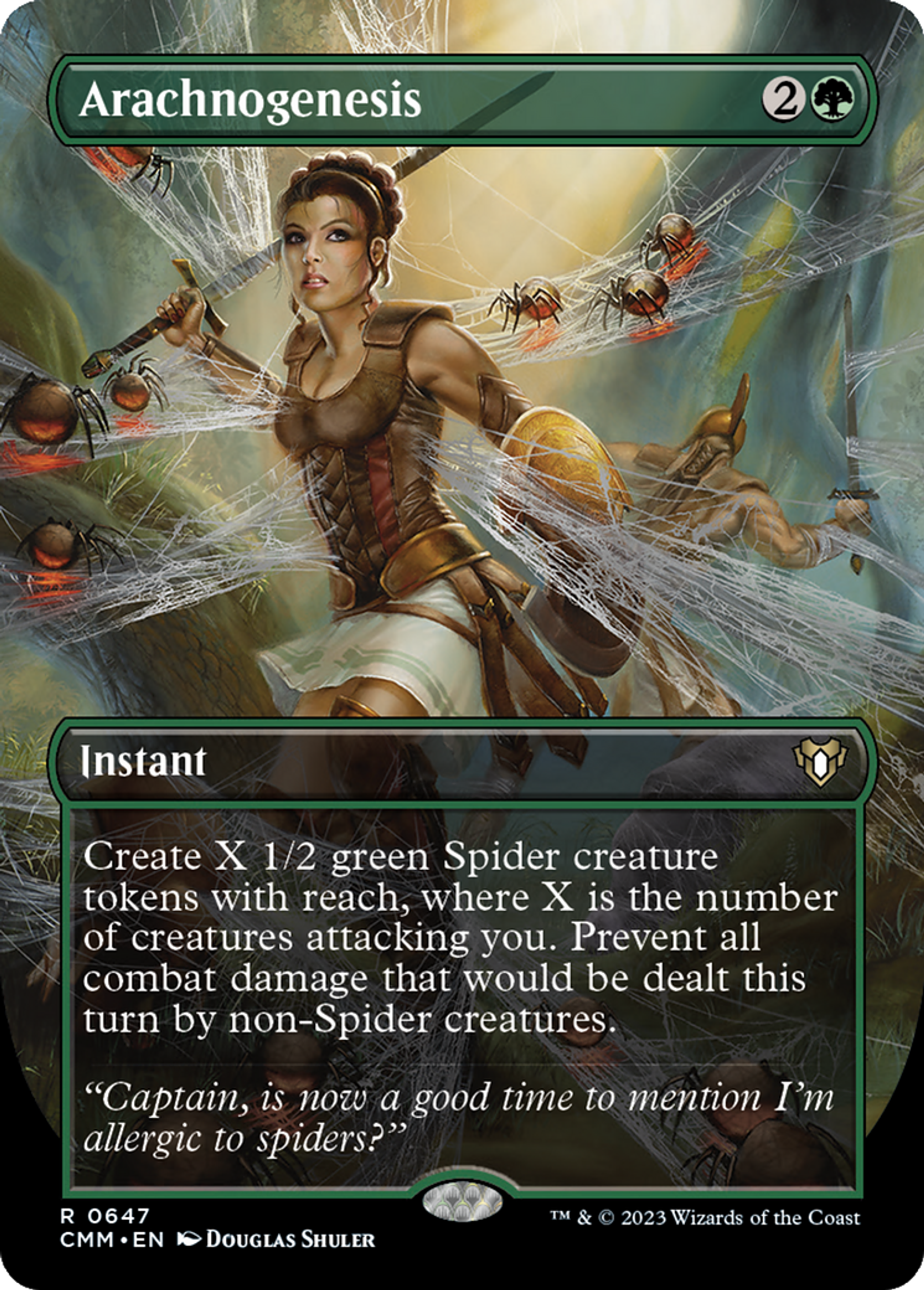 Arachnogenesis — Commander Masters — Magic: The Gathering