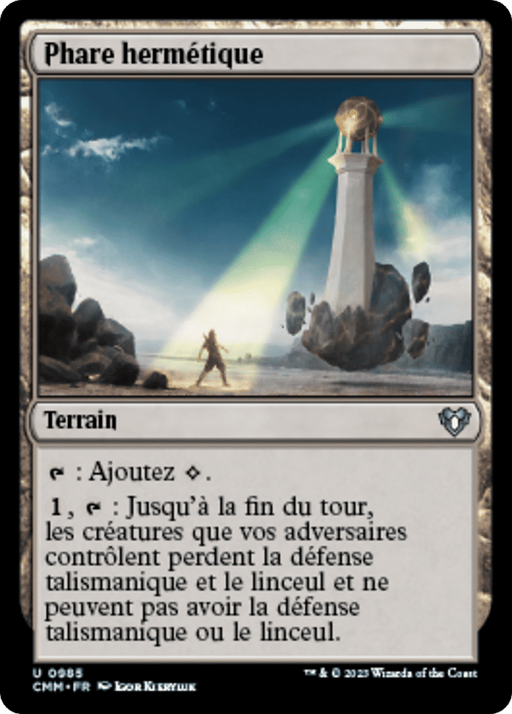 Phare hermétique — Commander Masters — Magic: The Gathering