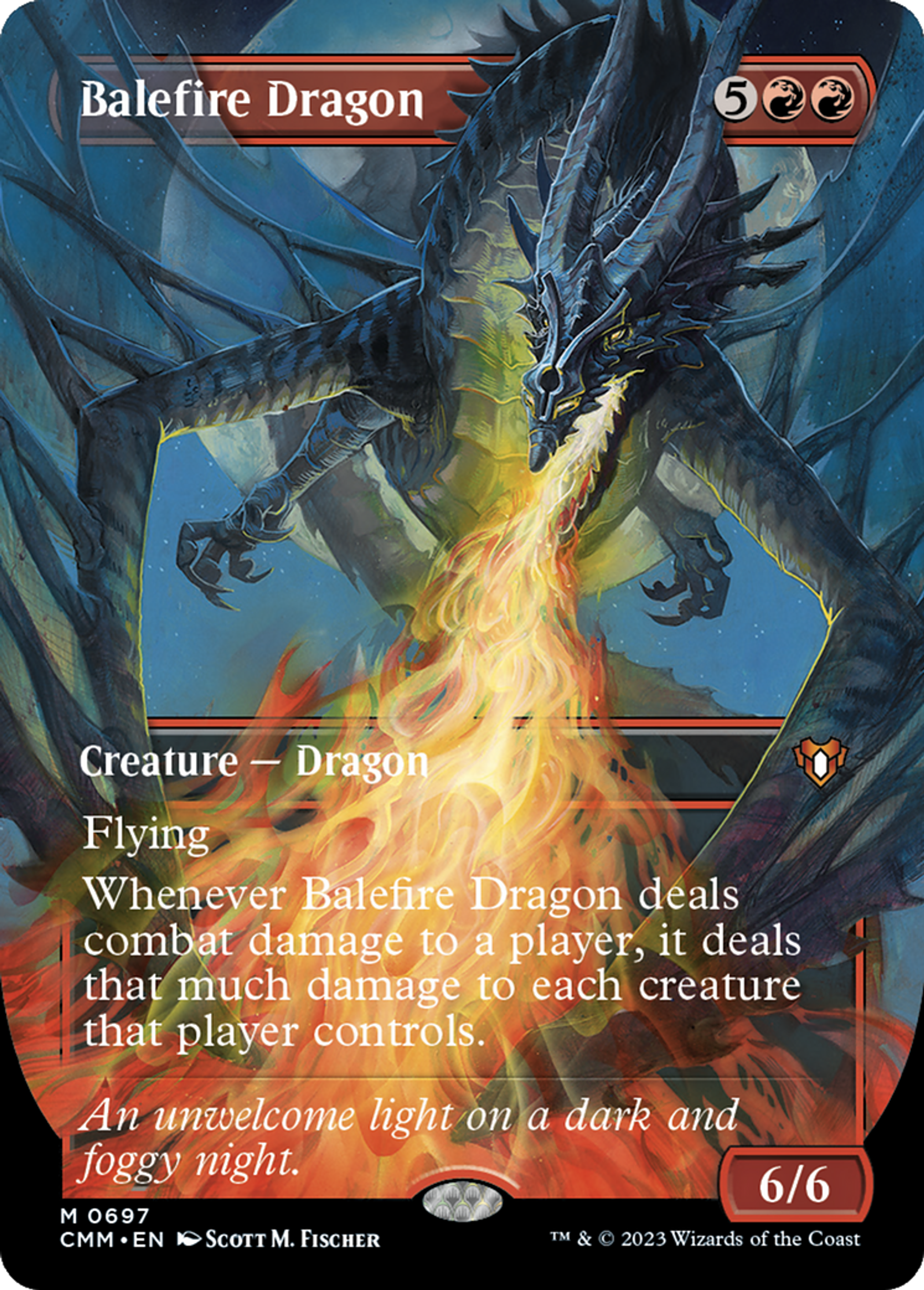 Balefire Dragon — Commander Masters — Magic: The Gathering