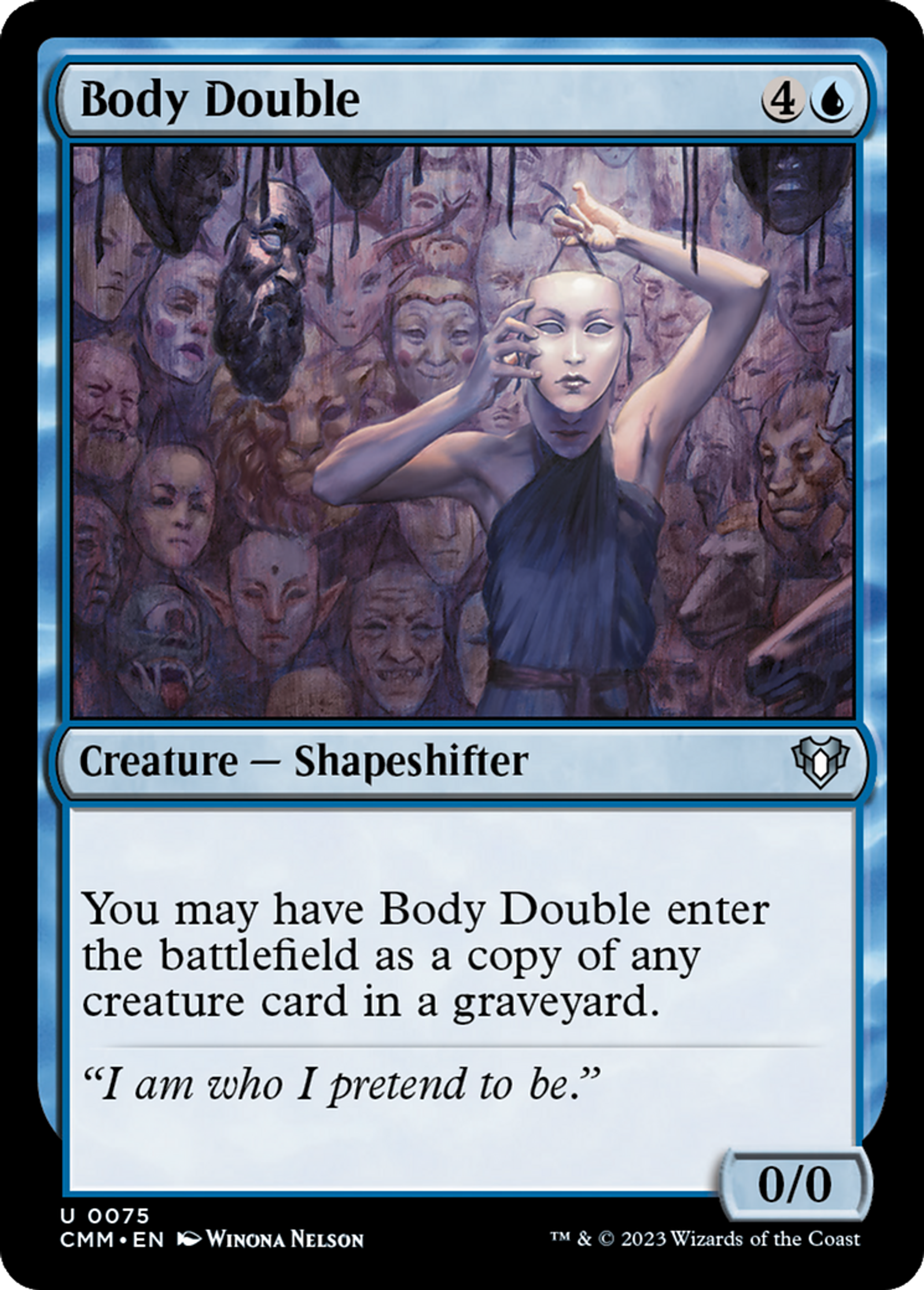 Body Double — Commander Masters — Magic: The Gathering