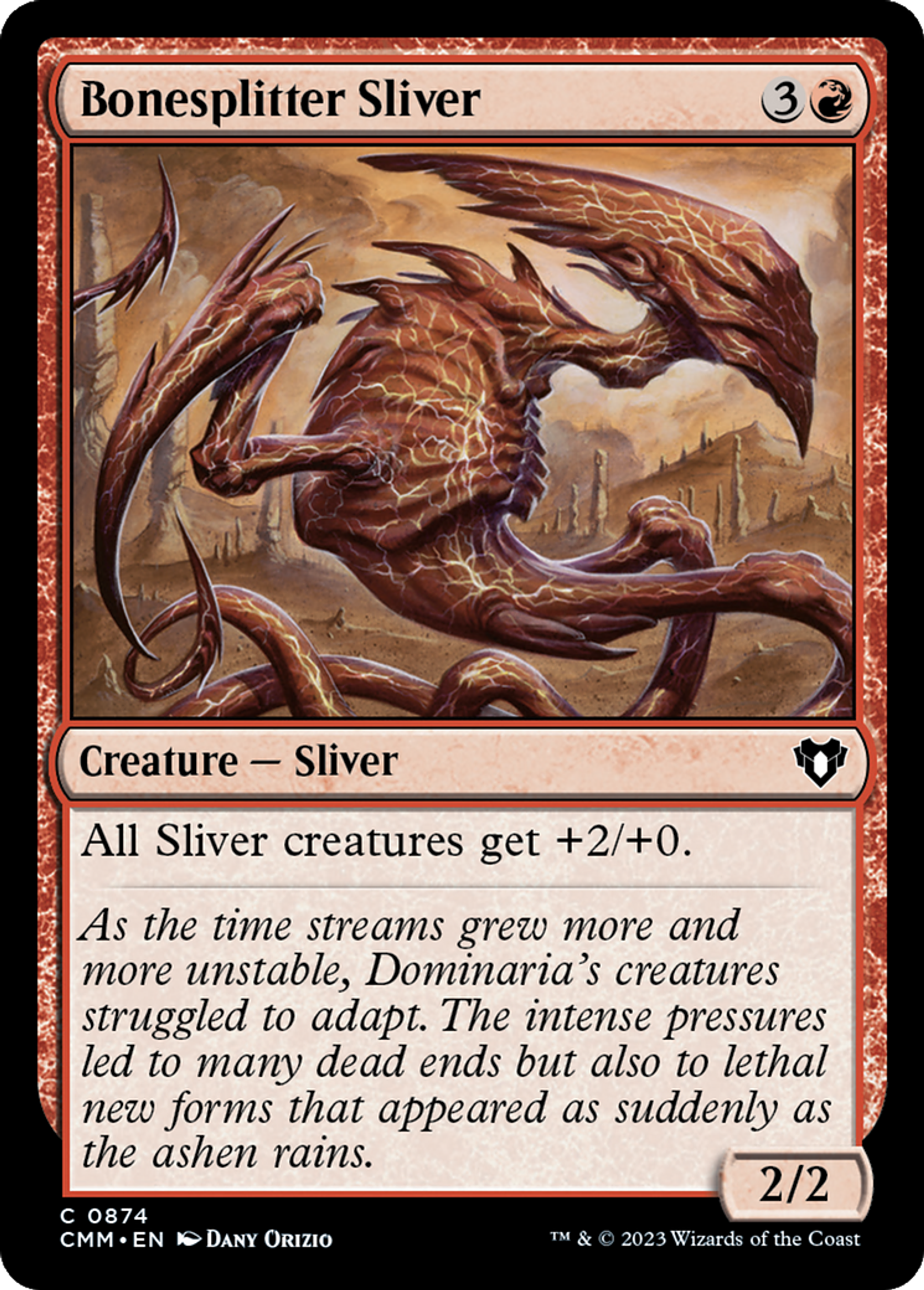 Slivoïde scinde-os — Commander Masters — Magic: The Gathering