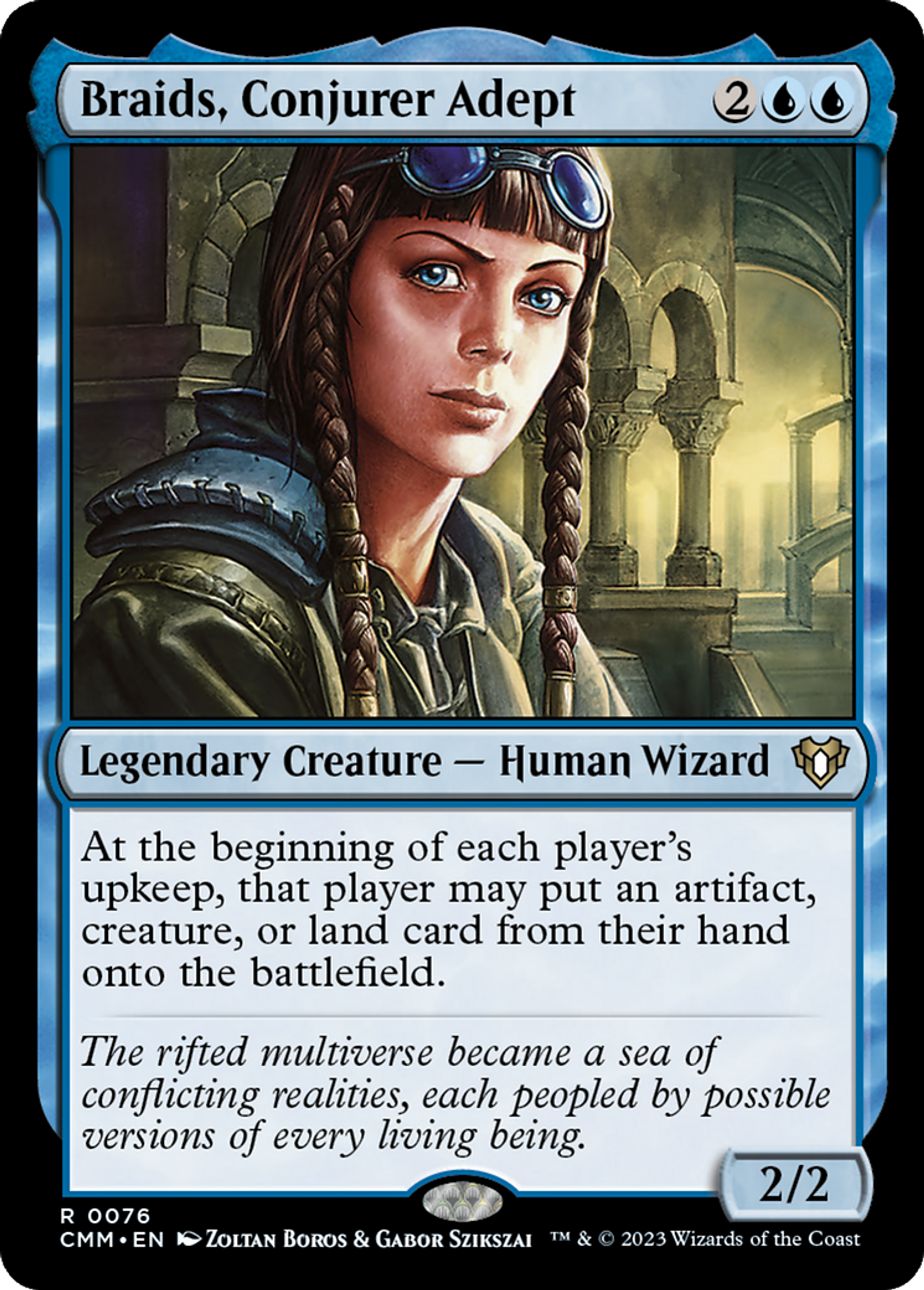 Braids, Conjurer Adept — Commander Masters — Magic: The Gathering