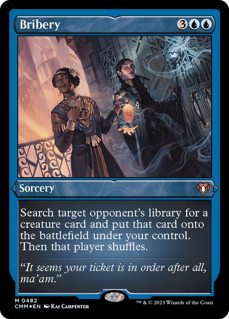 Bribery — Commander Masters — Magic: The Gathering