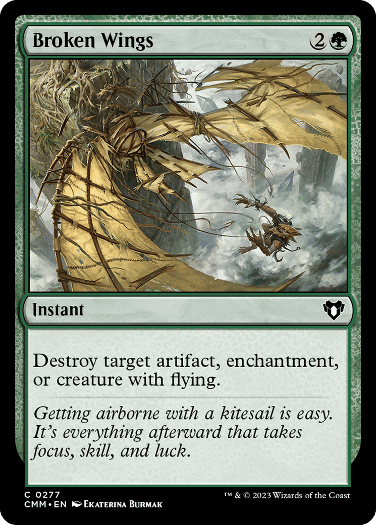Ailes brisées — Commander Masters — Magic: The Gathering