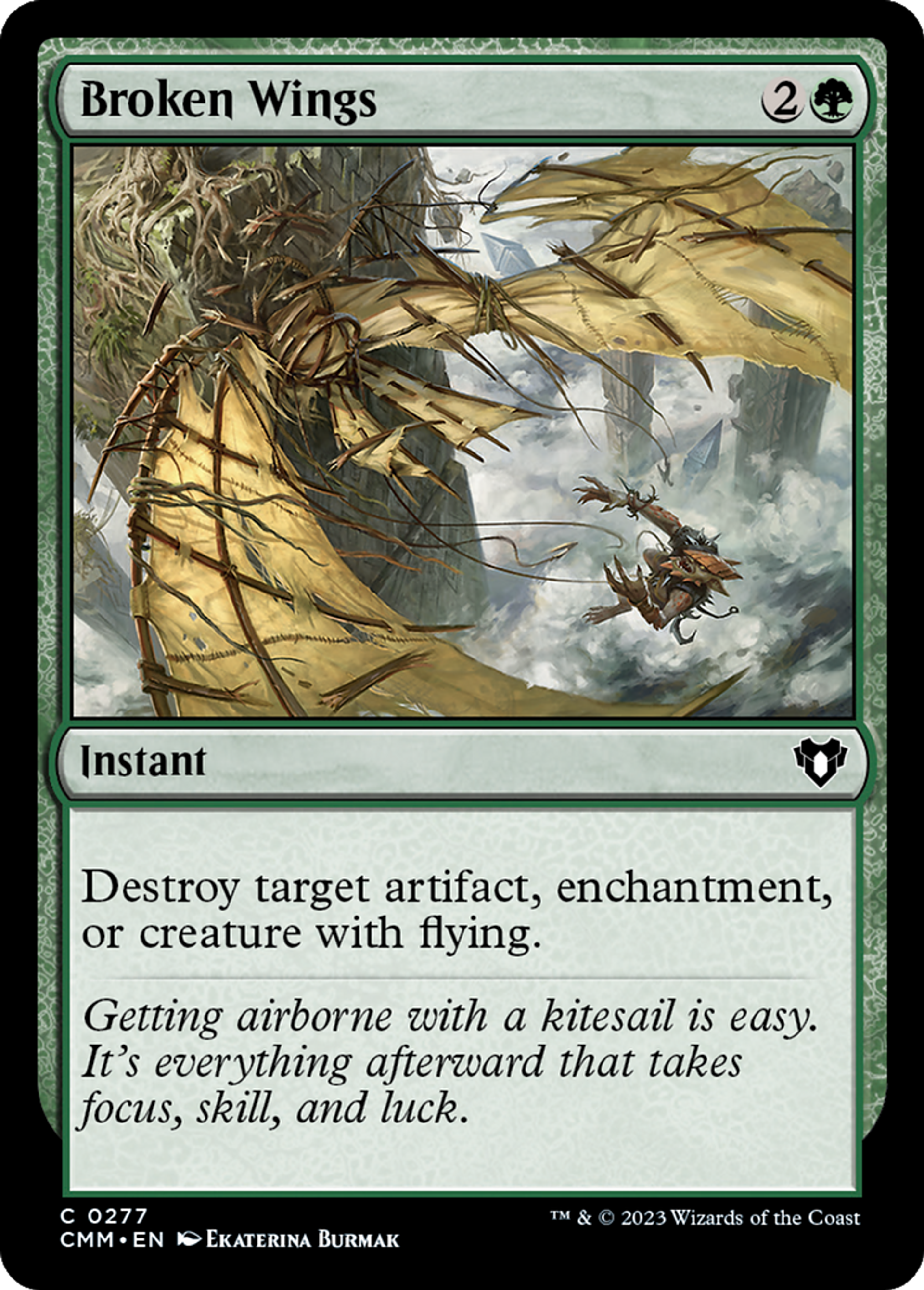 Ailes brisées — Commander Masters — Magic: The Gathering