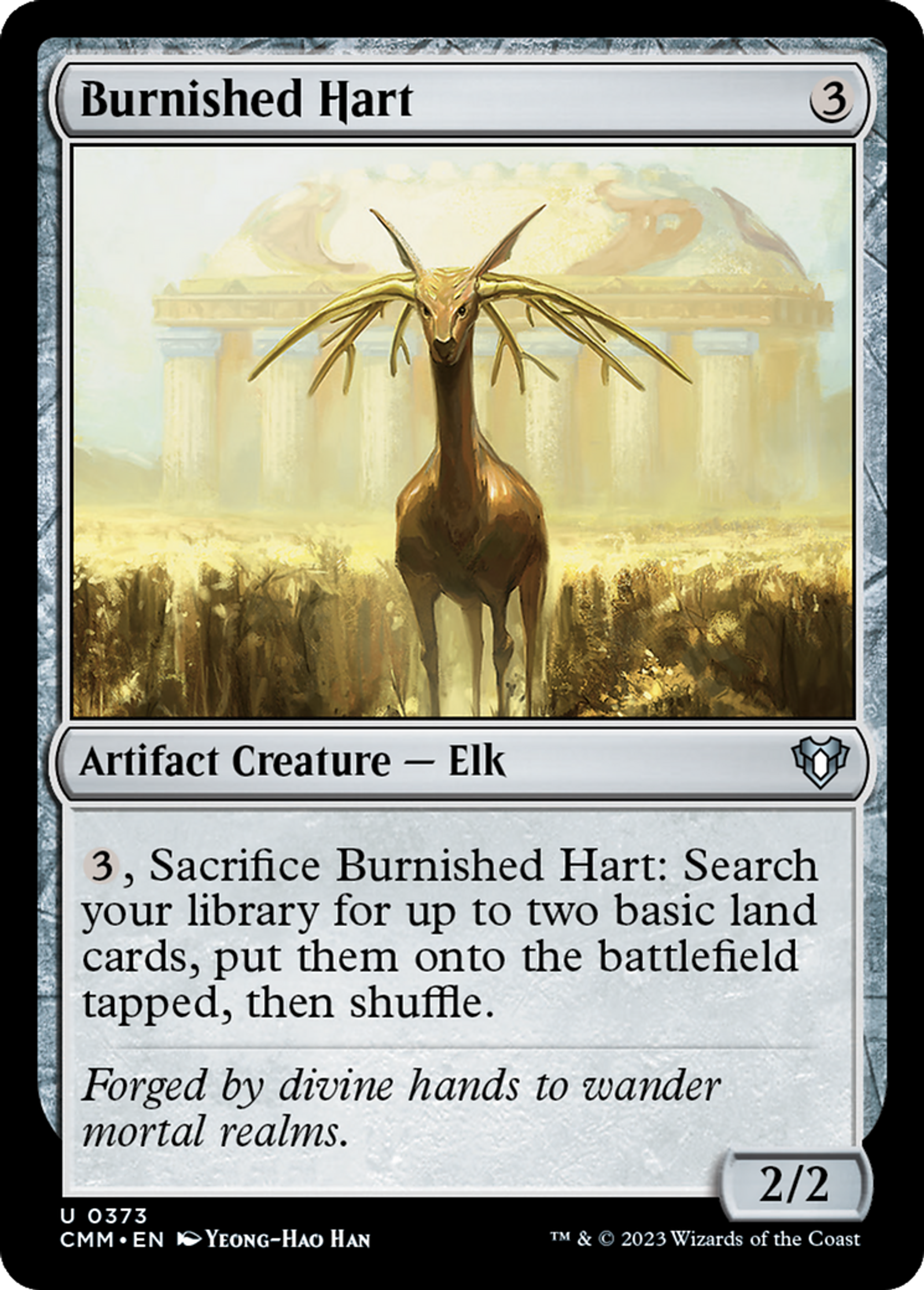 Cerf bruni — Commander Masters — Magic: The Gathering