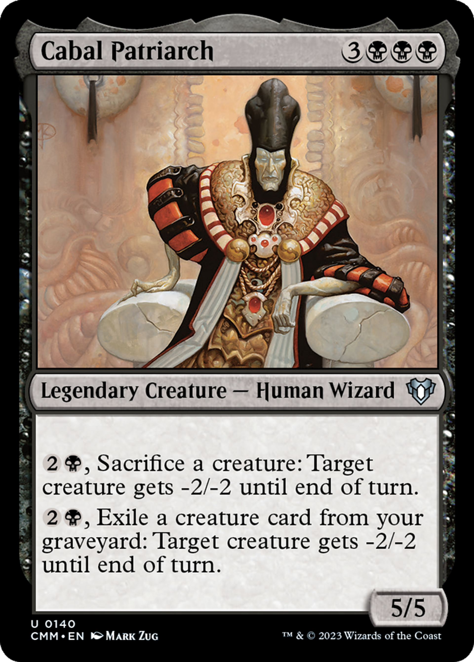 Patriarche de la Coterie — Commander Masters — Magic: The Gathering