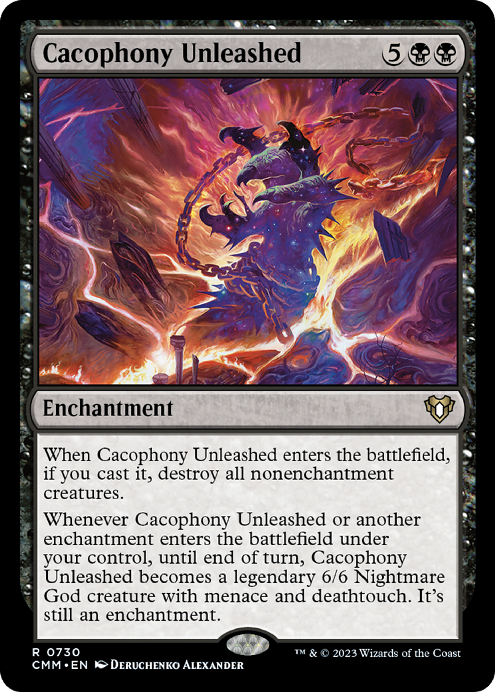 Cacophony Unleashed — Commander Masters — Magic: The Gathering