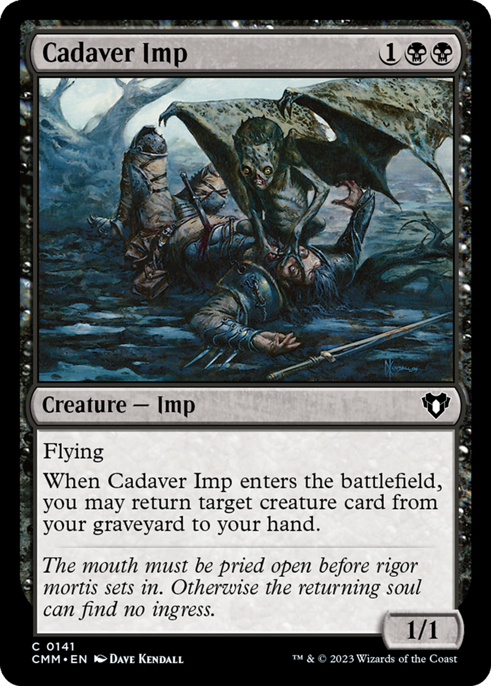 Cadaver Imp — Commander Masters — Magic: The Gathering