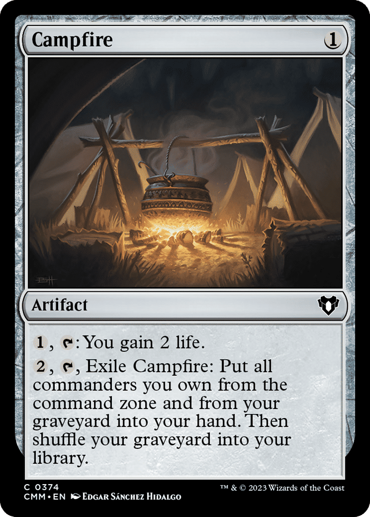 Campfire — Commander Masters — Magic: The Gathering