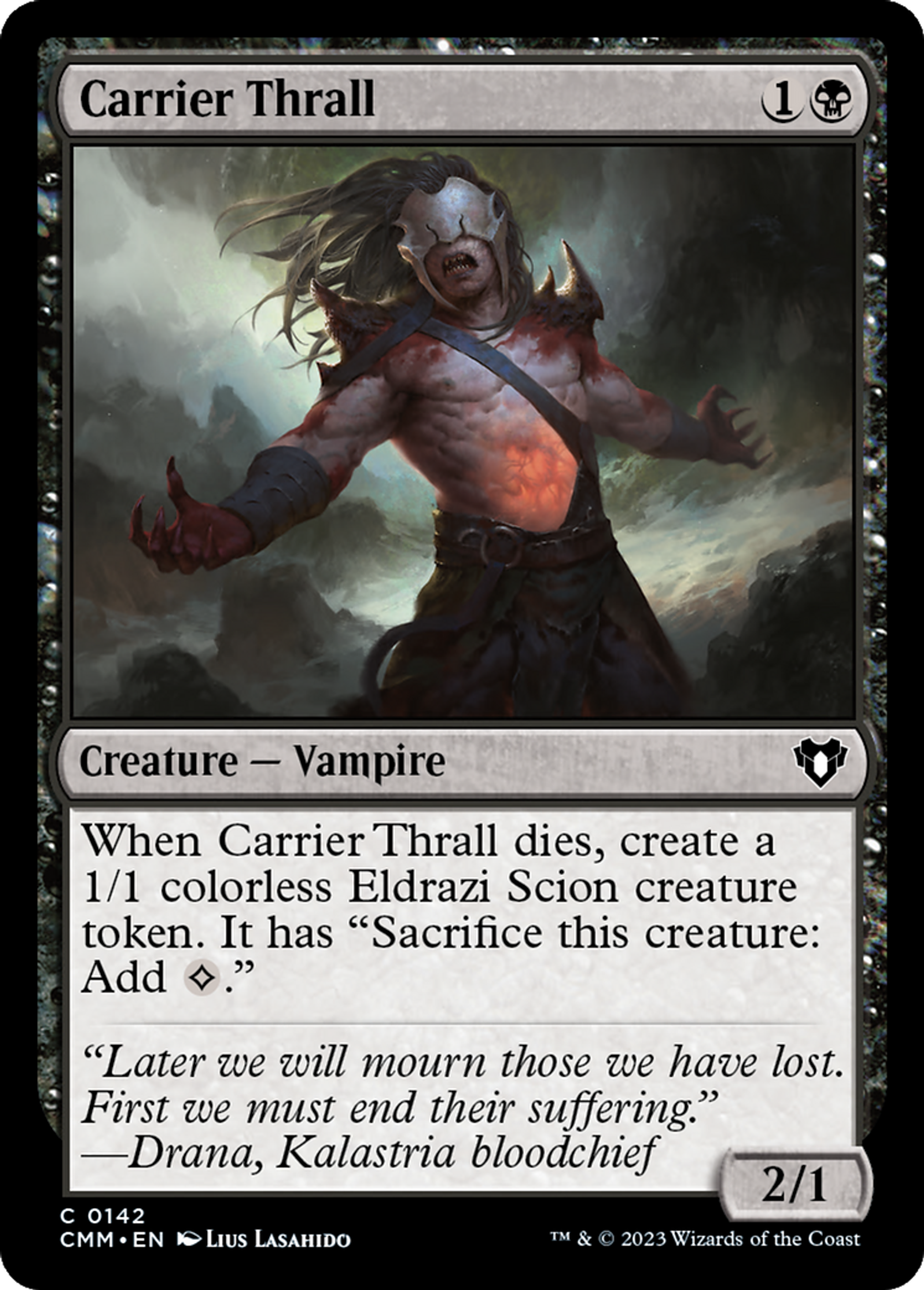 Carrier Thrall — Commander Masters — Magic: The Gathering