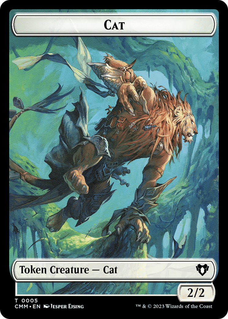 Cat — Commander Masters — Magic: The Gathering