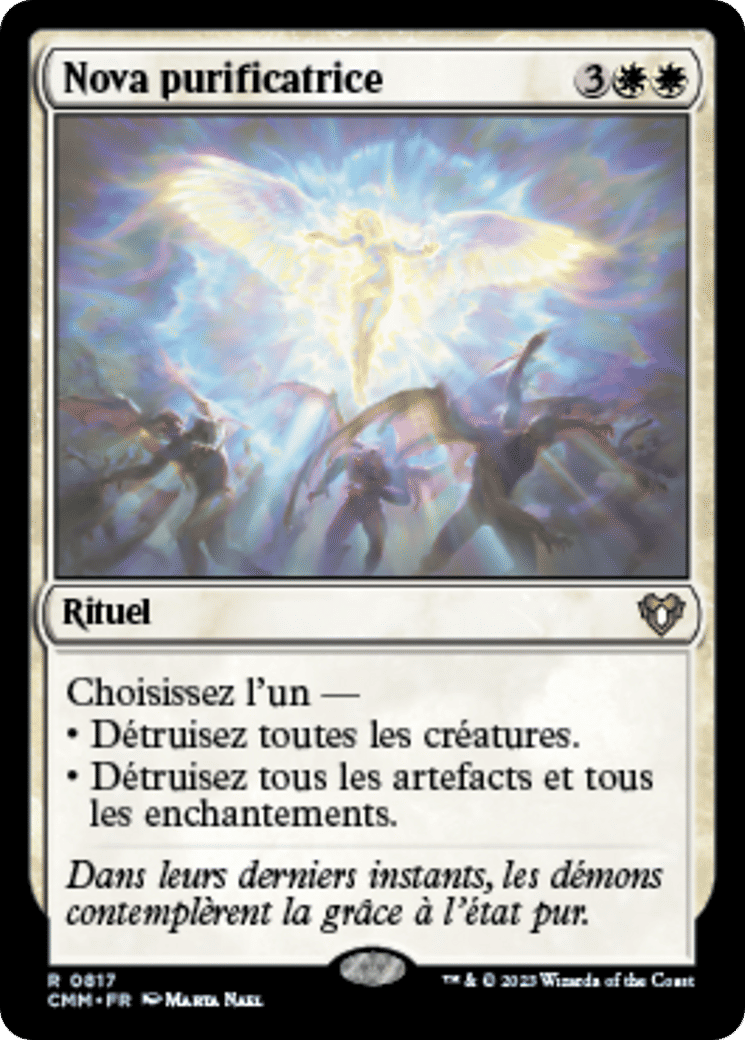 Nova purificatrice — Commander Masters — Magic: The Gathering