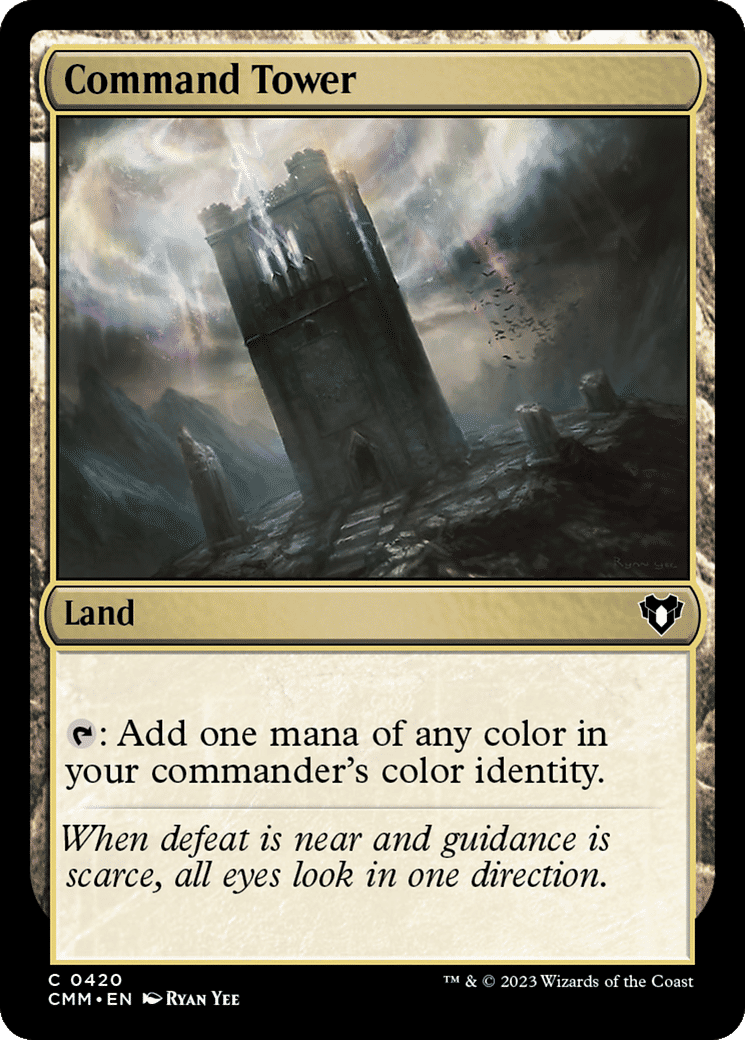 Command Tower — Commander Masters — Magic: The Gathering