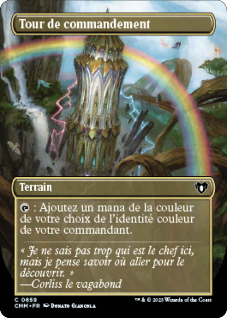 Tour de commandement — Commander Masters — Magic: The Gathering