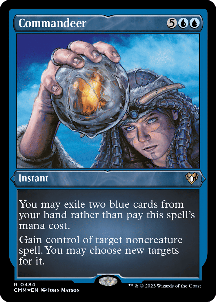 Commandeer — Commander Masters — Magic: The Gathering