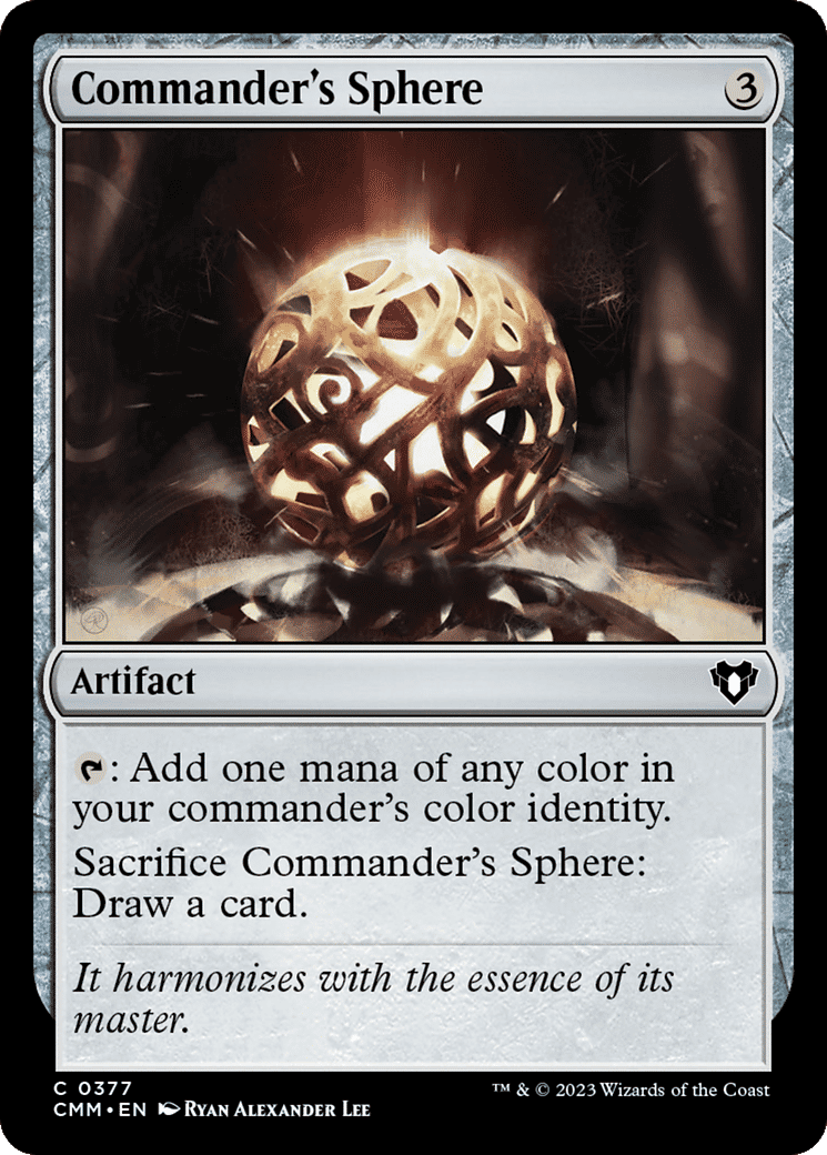 Commander's Sphere — Commander Masters — Magic: The Gathering