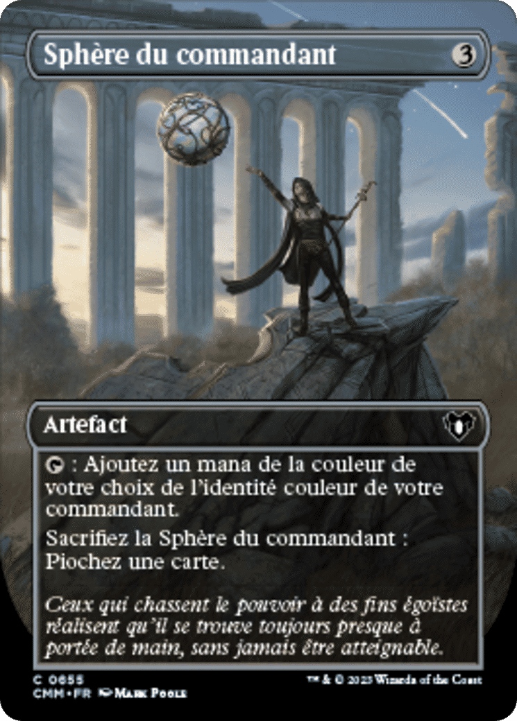 Sphère du commandant — Commander Masters — Magic: The Gathering