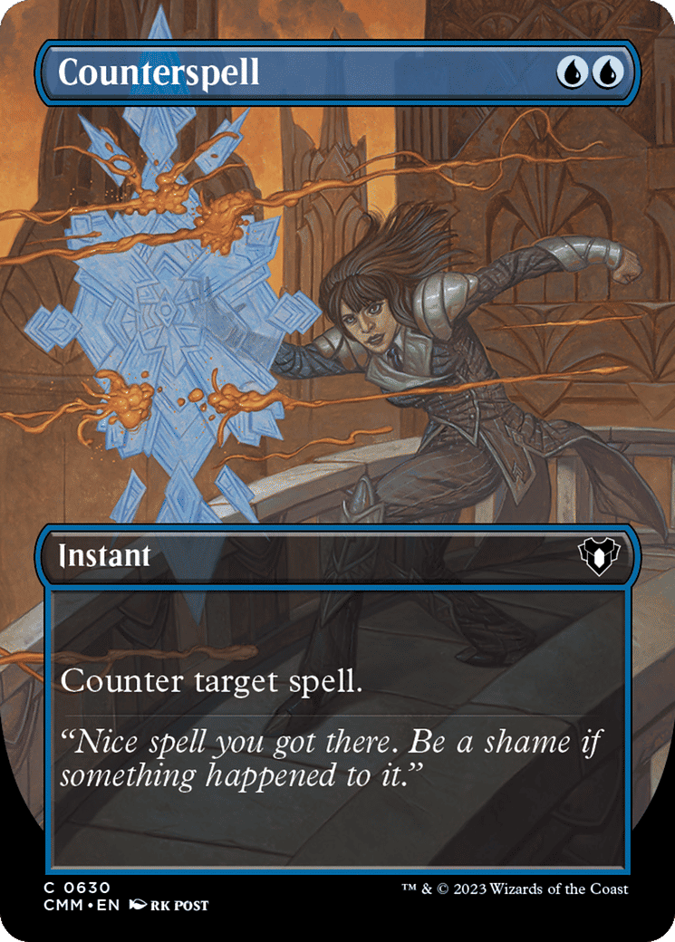 Counterspell — Commander Masters — Magic: The Gathering