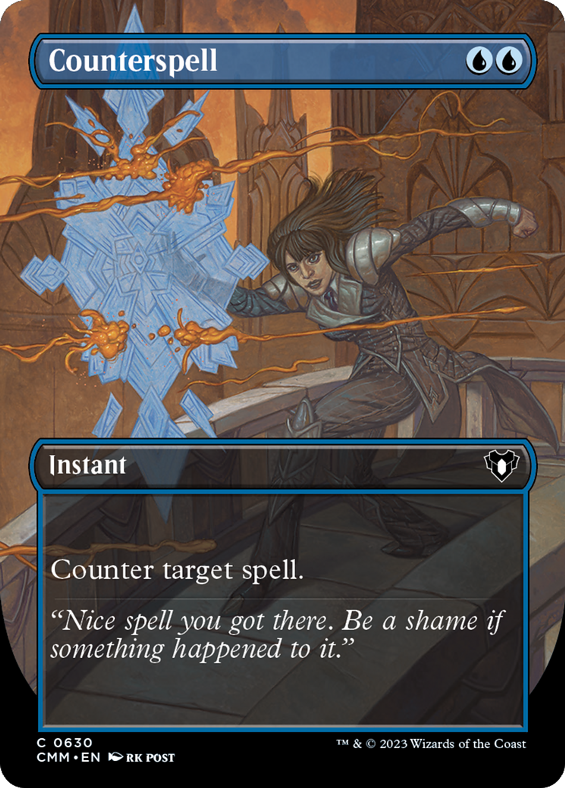 Counterspell — Commander Masters — Magic: The Gathering