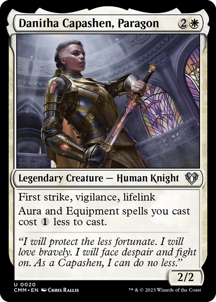 Danitha Capashen, Paragon — Commander Masters — Magic: The Gathering
