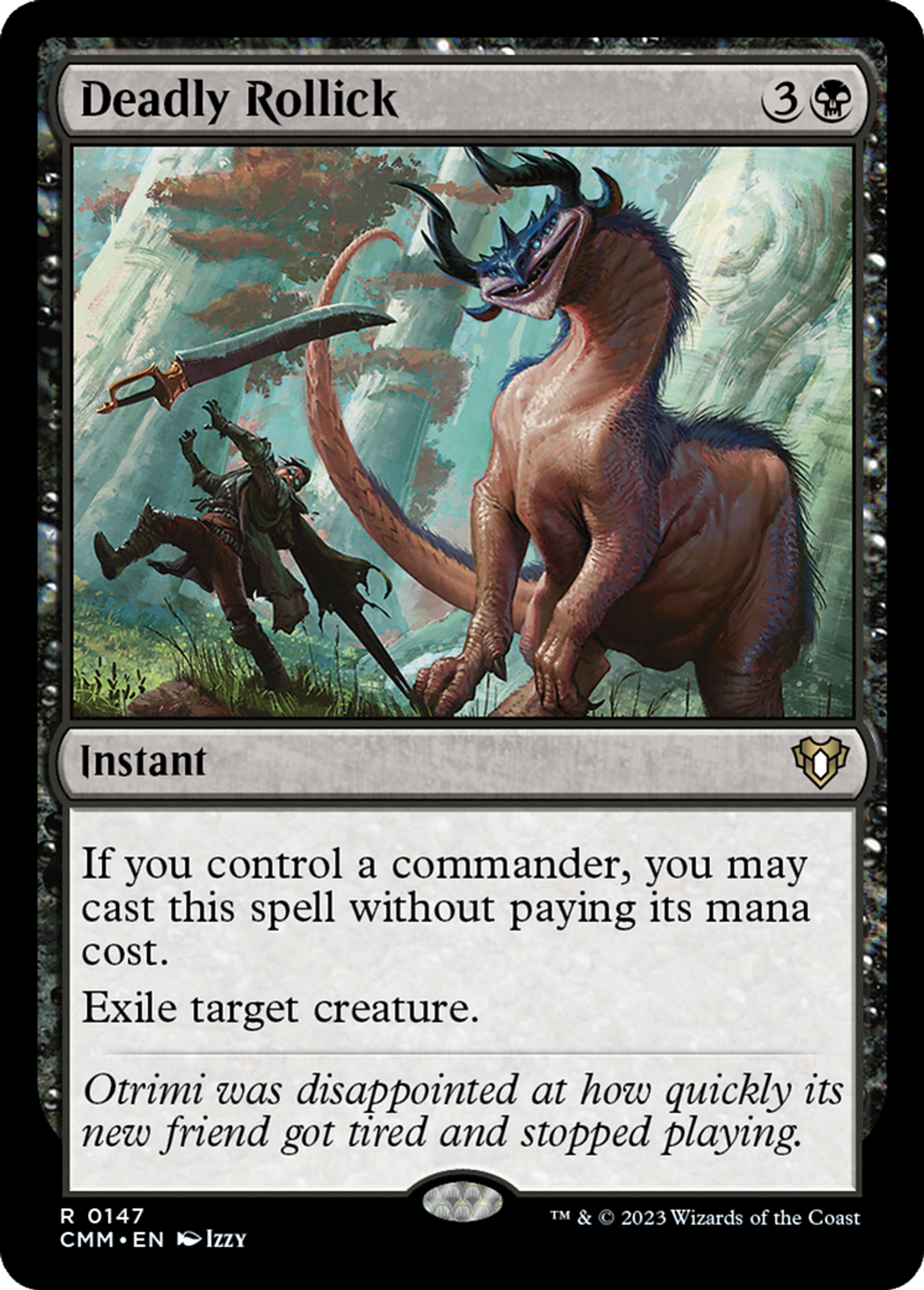 Ripaille mortelle — Commander Masters — Magic: The Gathering