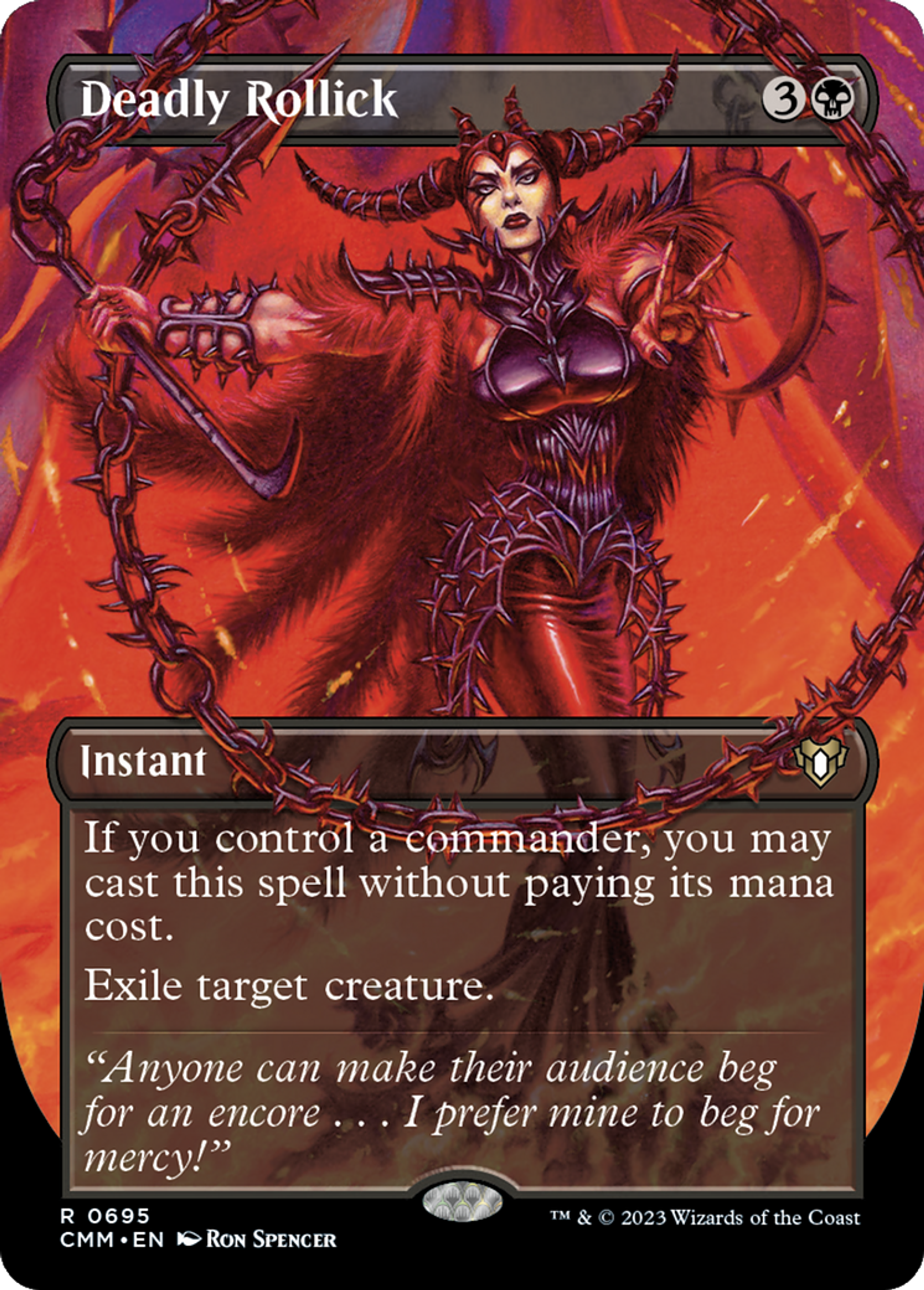 Deadly Rollick — Commander Masters — Magic: The Gathering