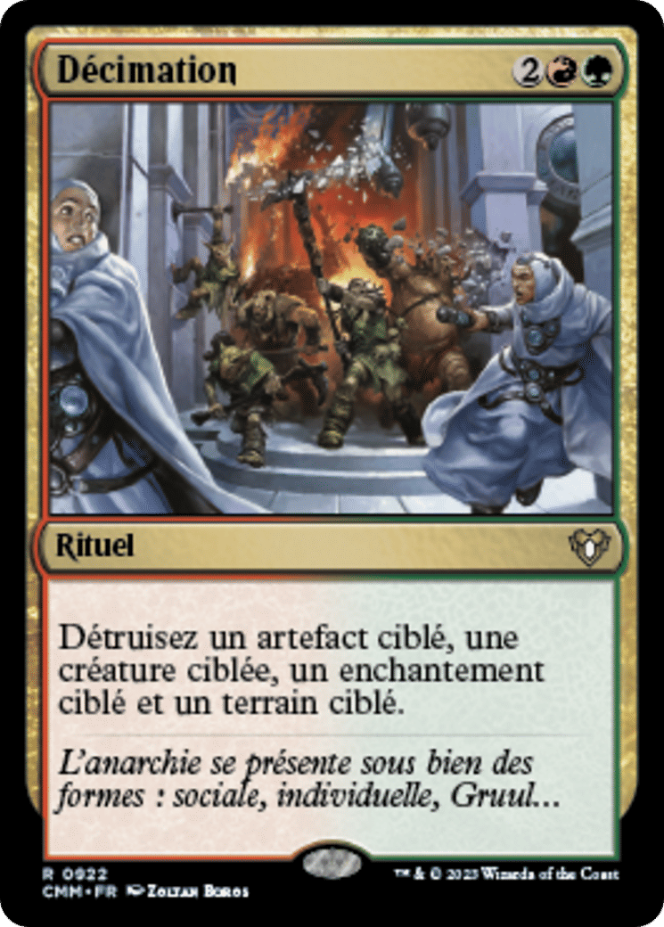 Décimation — Commander Masters — Magic: The Gathering