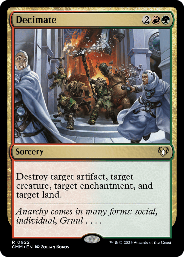 Decimate — Commander Masters — Magic: The Gathering