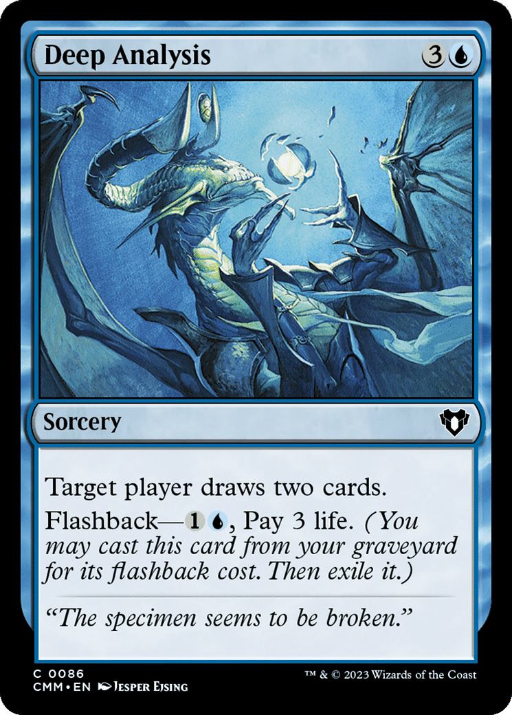 Deep Analysis — Commander Masters — Magic: The Gathering