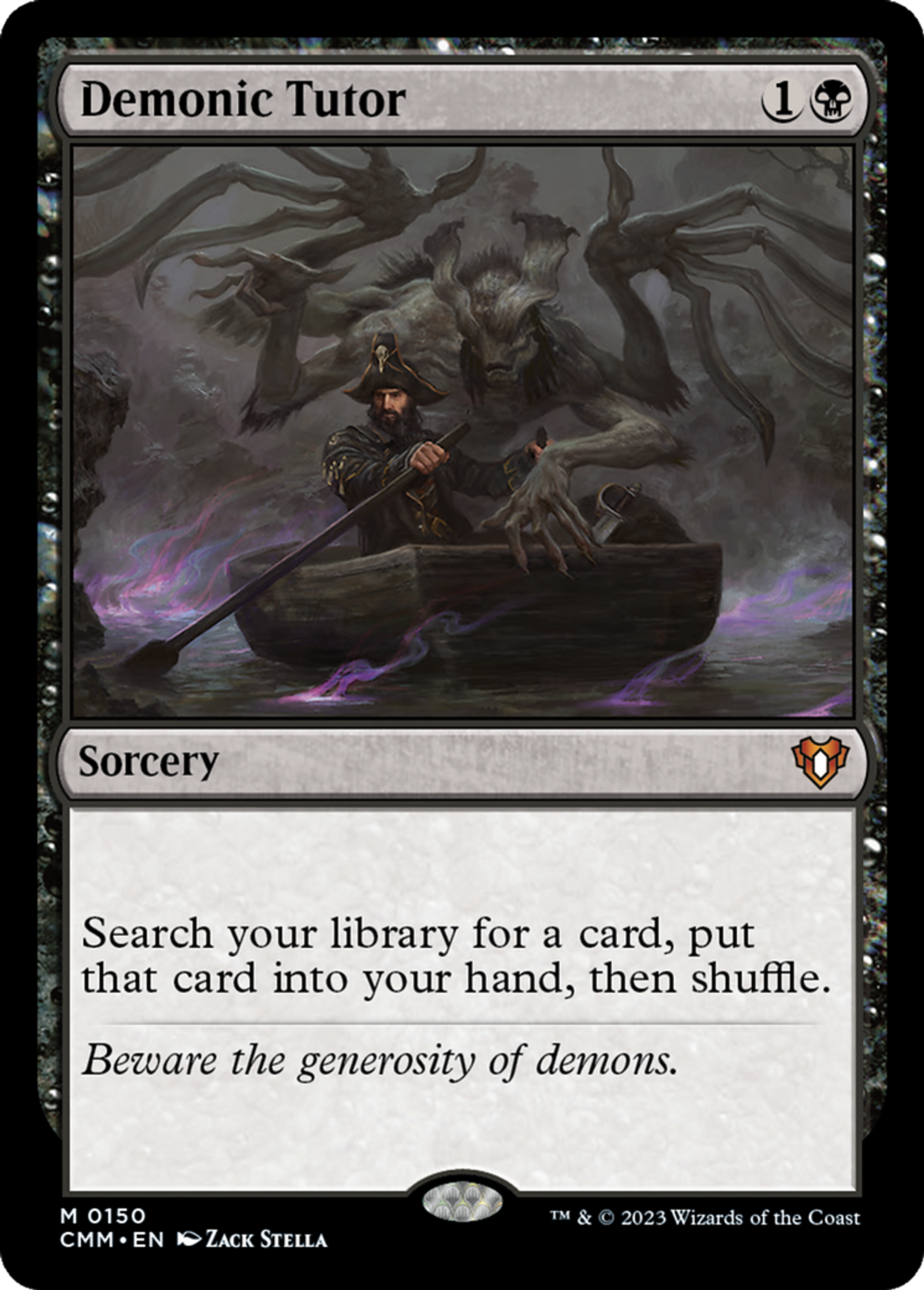 Précepteur diabolique — Commander Masters — Magic: The Gathering