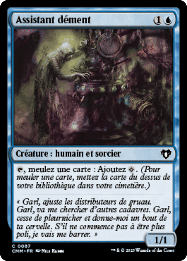Assistant dément — Commander Masters — Magic: The Gathering