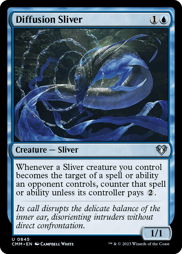 Diffusion Sliver — Commander Masters — Magic: The Gathering