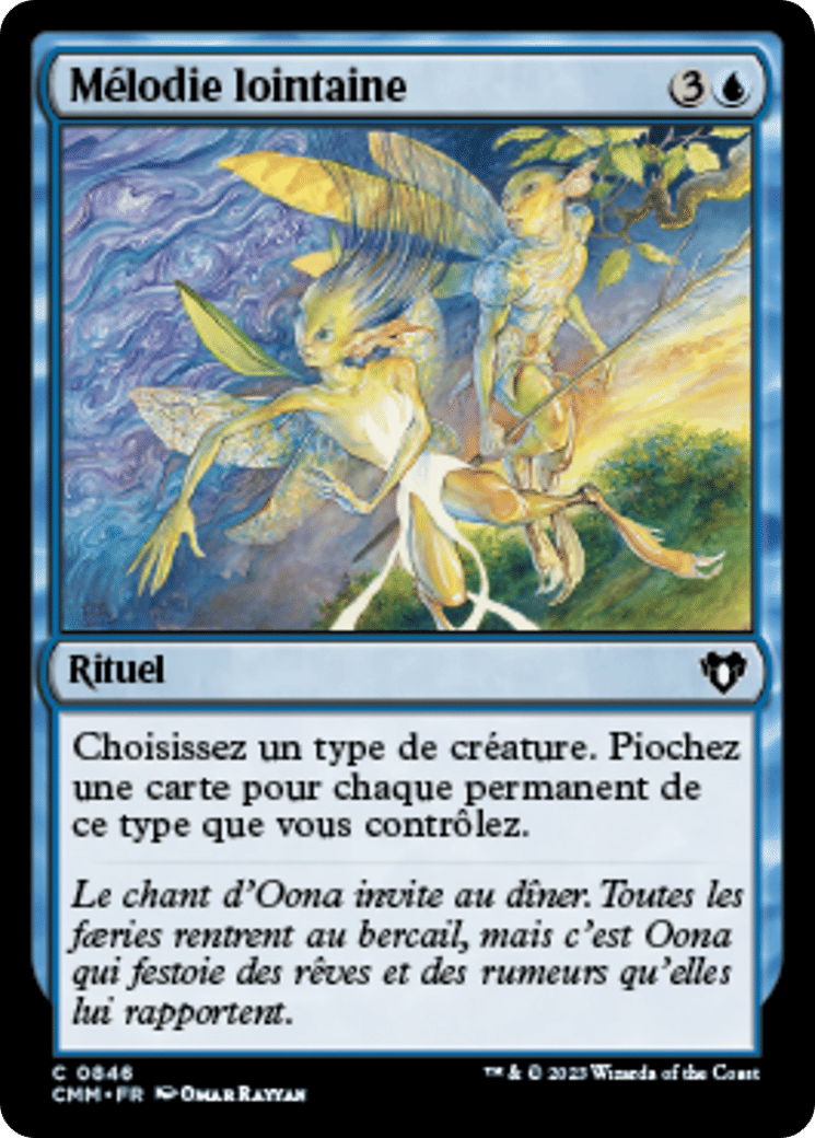Mélodie lointaine — Commander Masters — Magic: The Gathering
