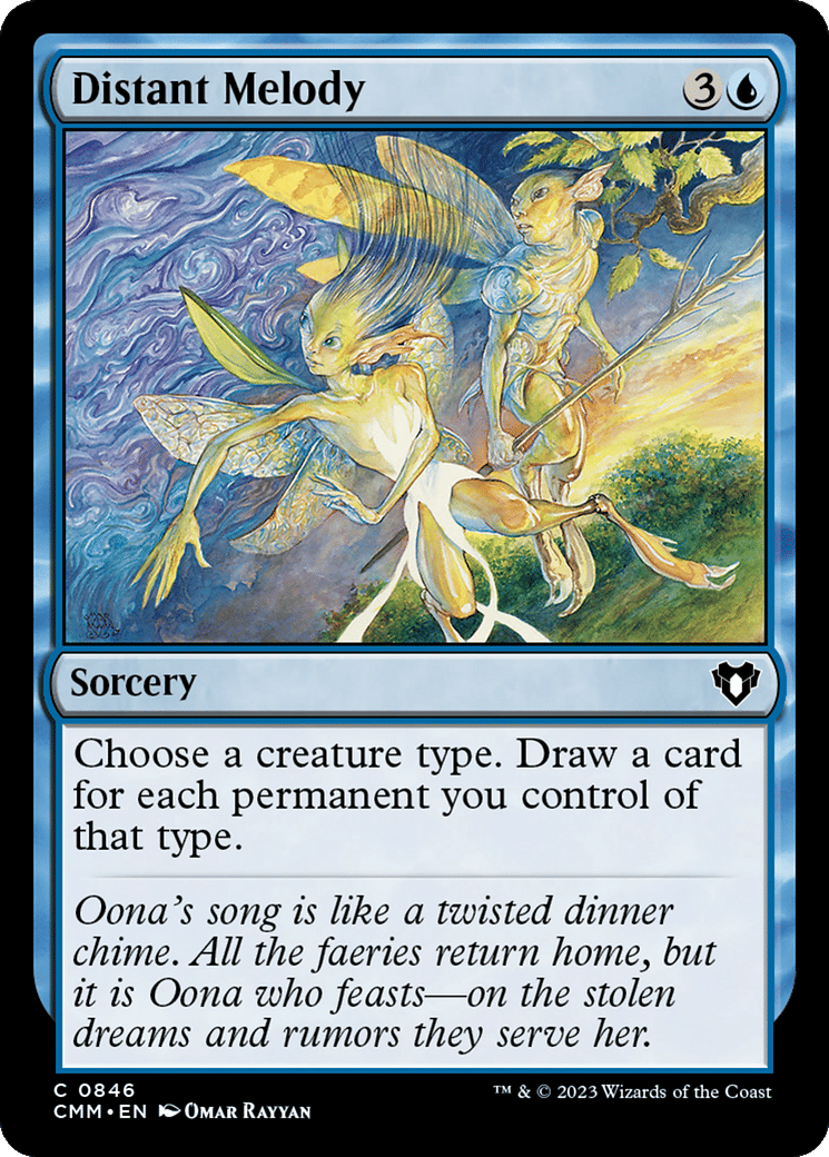 Distant Melody — Commander Masters — Magic: The Gathering