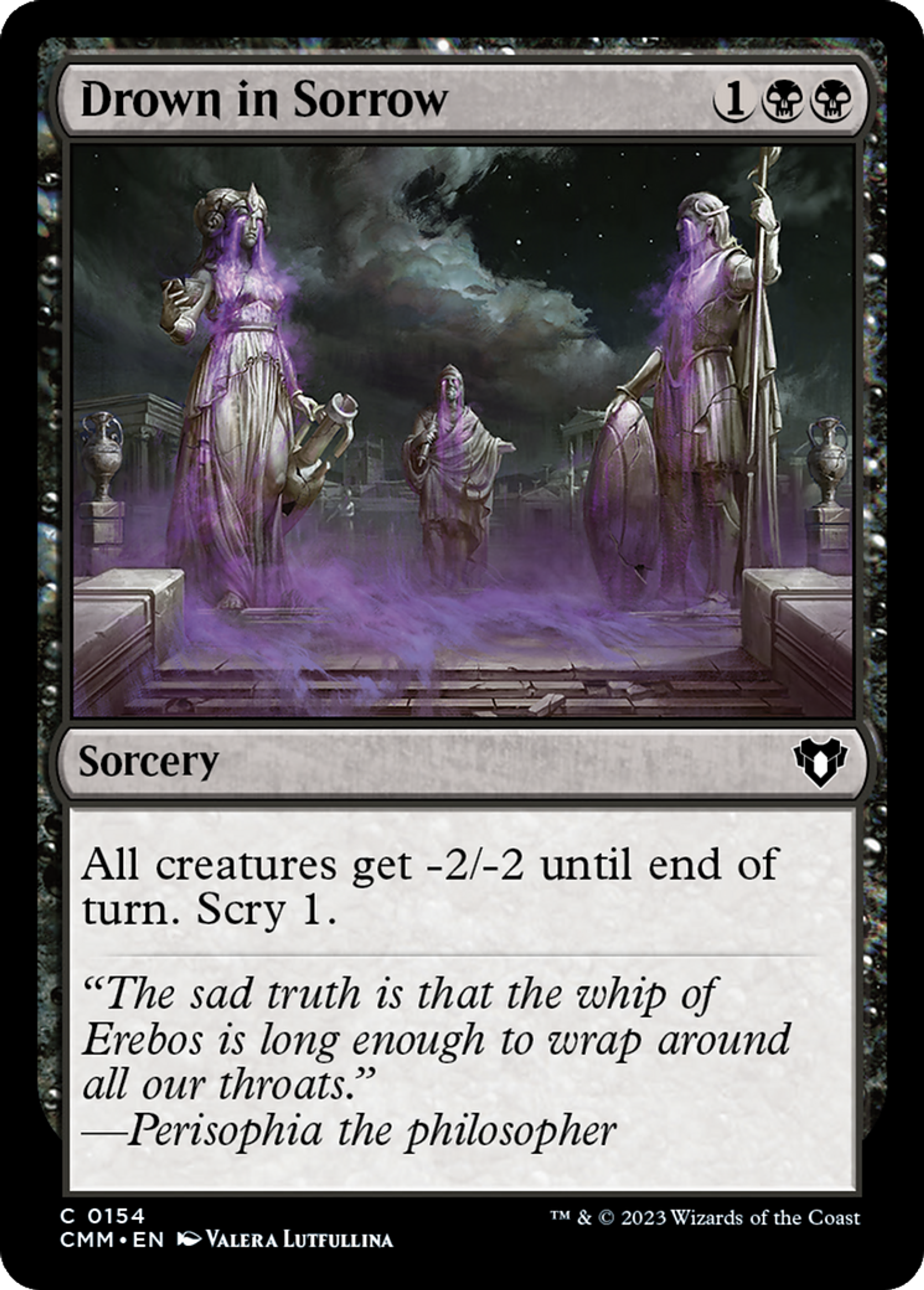 Chagrin accablant — Commander Masters — Magic: The Gathering