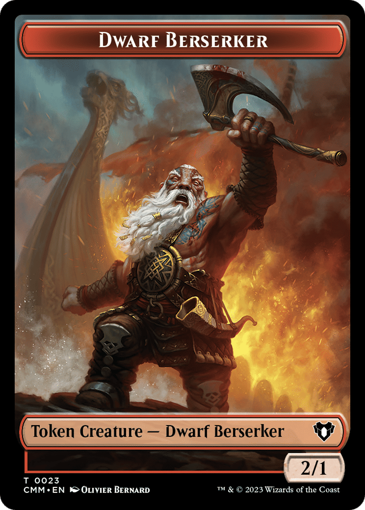 Dwarf Berserker — Commander Masters — Magic: The Gathering