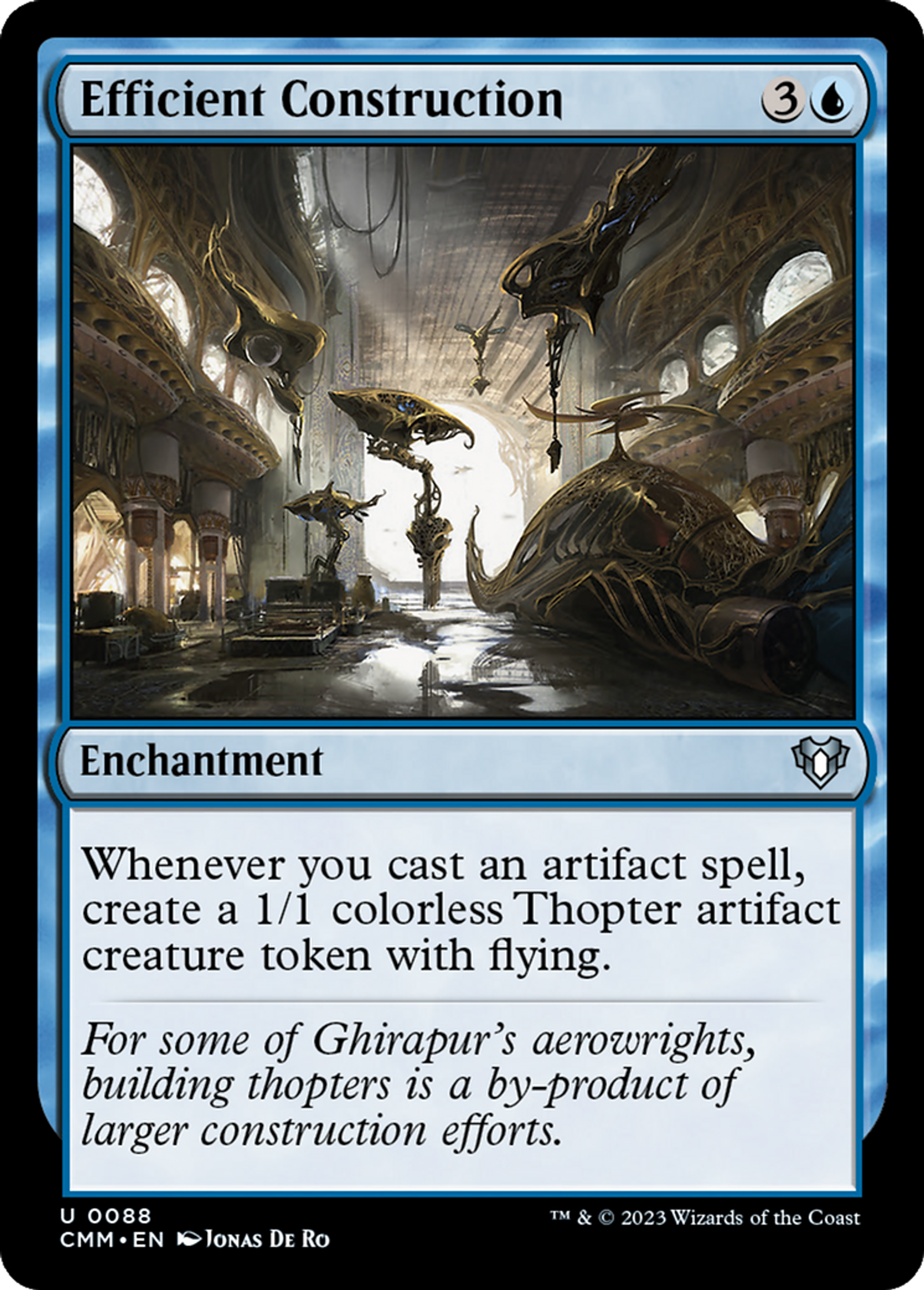 Efficient Construction — Commander Masters — Magic: The Gathering