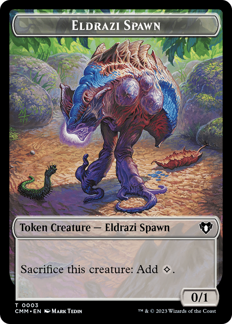 Eldrazi Spawn — Commander Masters — Magic: The Gathering