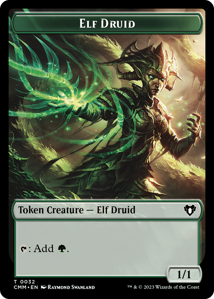Elf Druid — Commander Masters — Magic: The Gathering
