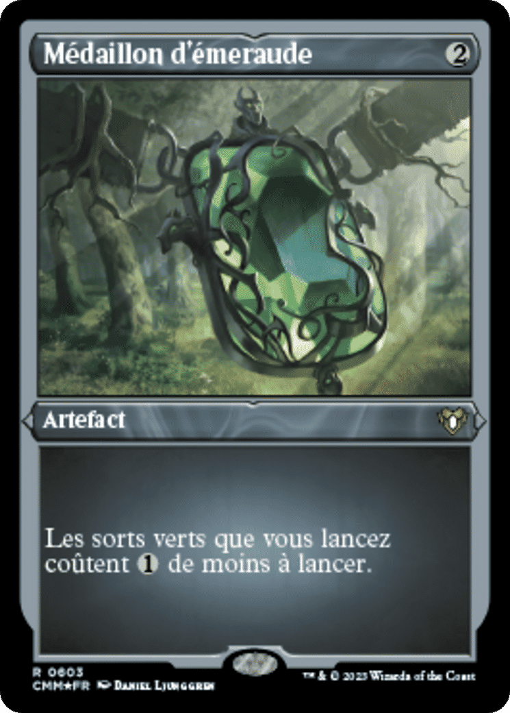 Médaillon d'émeraude — Commander Masters — Magic: The Gathering