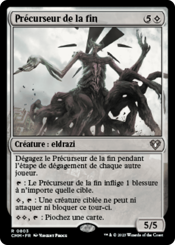 Précurseur de la fin — Commander Masters — Magic: The Gathering